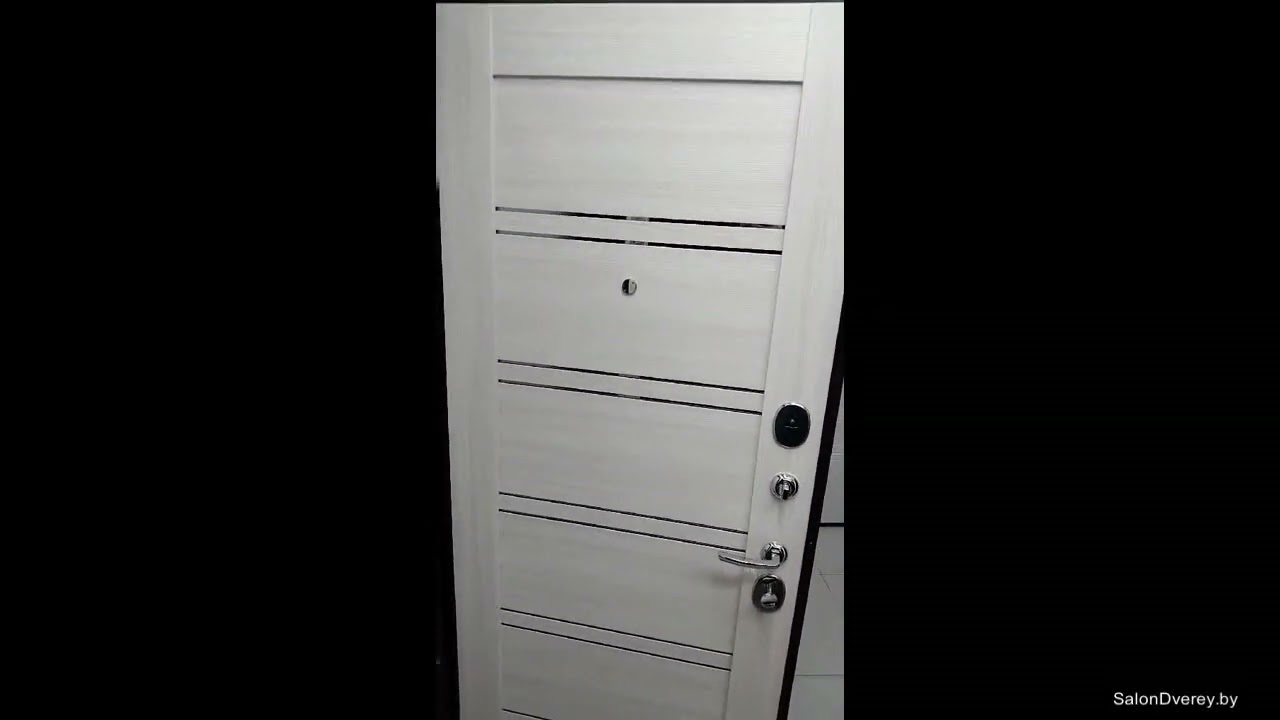 Входная дверь Porta R 104.П28 Антик Серебро/Bianco Veralinga