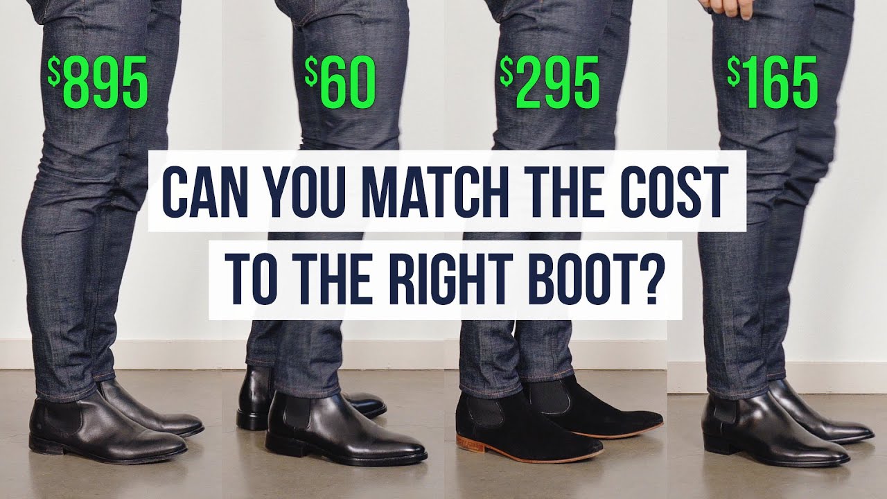 Chelsea Boots at 4 Different Prices | What Makes Each Unique? | One Dapper Street