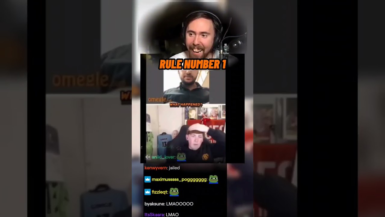 Bros life flash before his eyes LUL #clips #asmongold #reacts #asmon #shorts