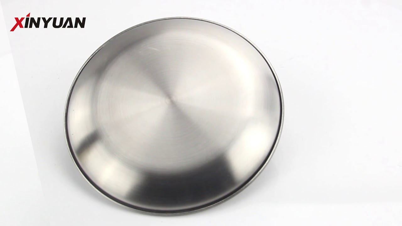round metal tray of stainless steel excellent competitive price