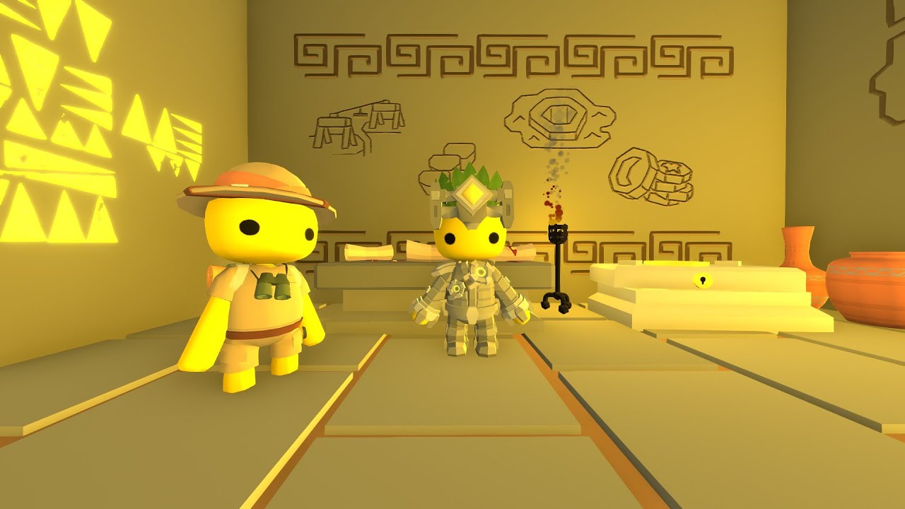 I found a SECRET HOVERBOARD in a HIDDEN TEMPLE! (Wobbly Life)