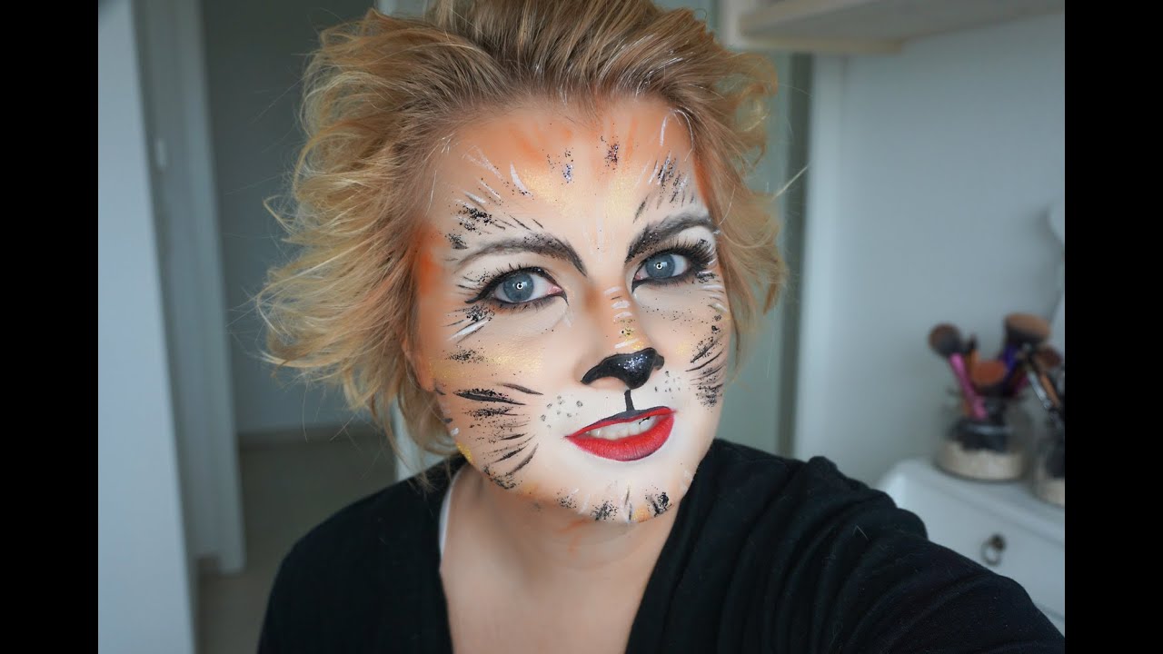 Katzen Make-up ♡ Tutorial für ein Katzengesicht