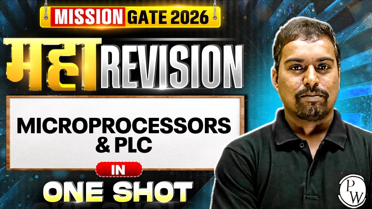 Microprocessors & PLC One Shot | Maha Revision | IN | Target GATE 2026