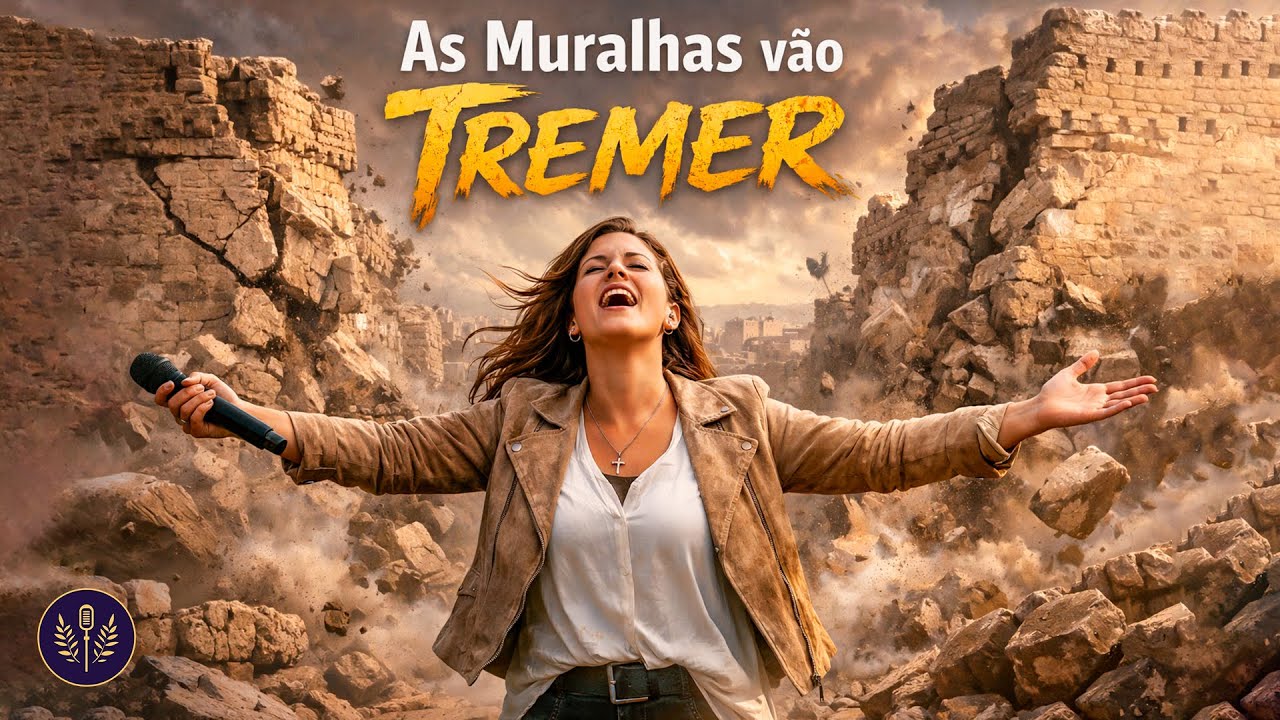 AS MURALHAS VÃO TREMER | Hino Gospel Inspirador sobre Fé e Vitória | Música Cristã
