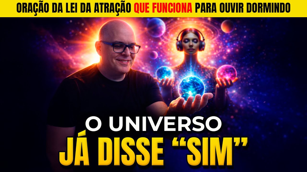 ✨ O UNIVERSO JÁ DISSE SIM | ORAÇÃO DA LEI DA ATRAÇÃO PARA REALIZAR TODOS OS DESEJOS DORMINDO