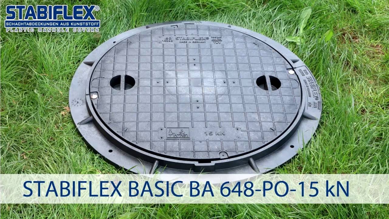STABIFLEX BASIC Schachtabdeckung Einbaufilm