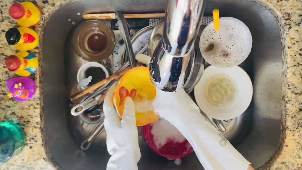 Dishwasher Time! Number 57😀🧽🫧asmr/ Sometimes never ends…😐