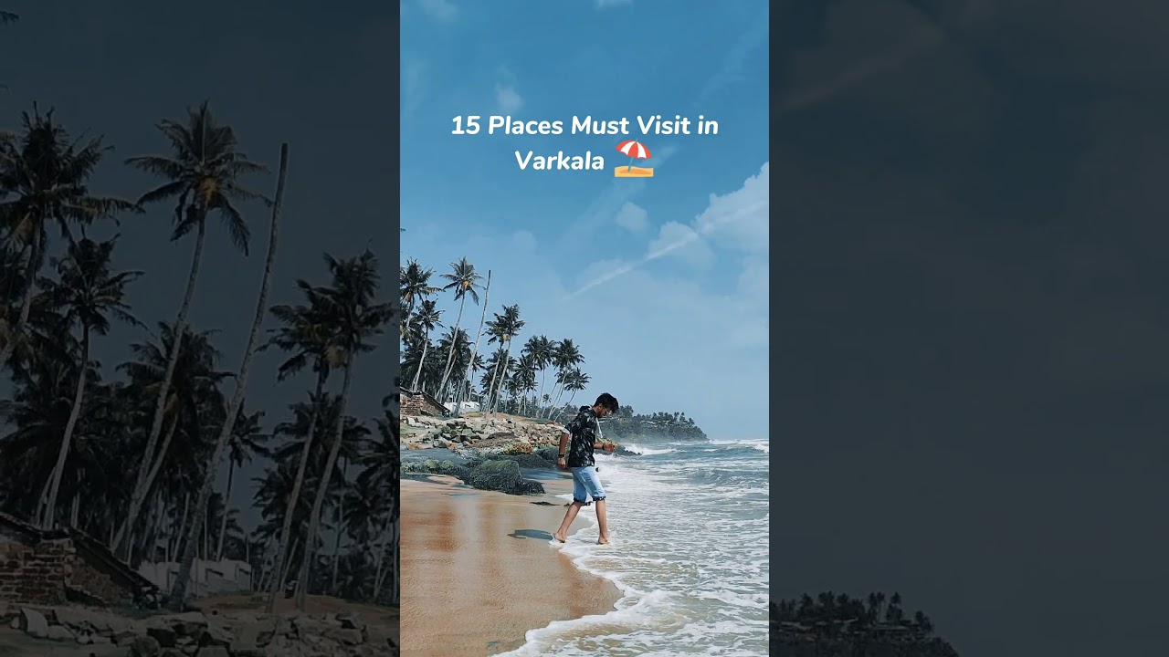 15 Places Must visit in varkala | Mini Goa | Kerala