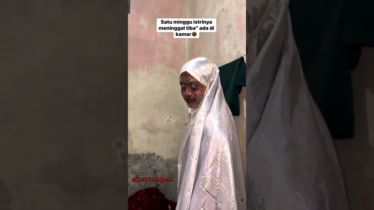 1 MINGGU KEPERGIAN ISTRI, DIA GENTAYANGAN😱 #trending #viralvideo #shorts #horror #creepy #misteri