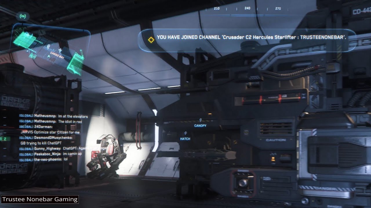 Star Citizen - Using C2 as Mobile Base #starcitizen #starship #space