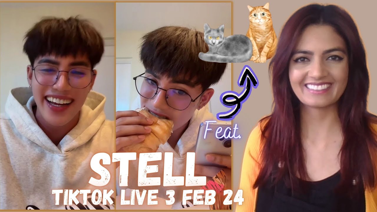 STELL TIKTOK Live 3 March 2024 Feat. Naya & Pichi! 🐈 | Croissants, Nobita & the 'Otso Otso' thing 🙄