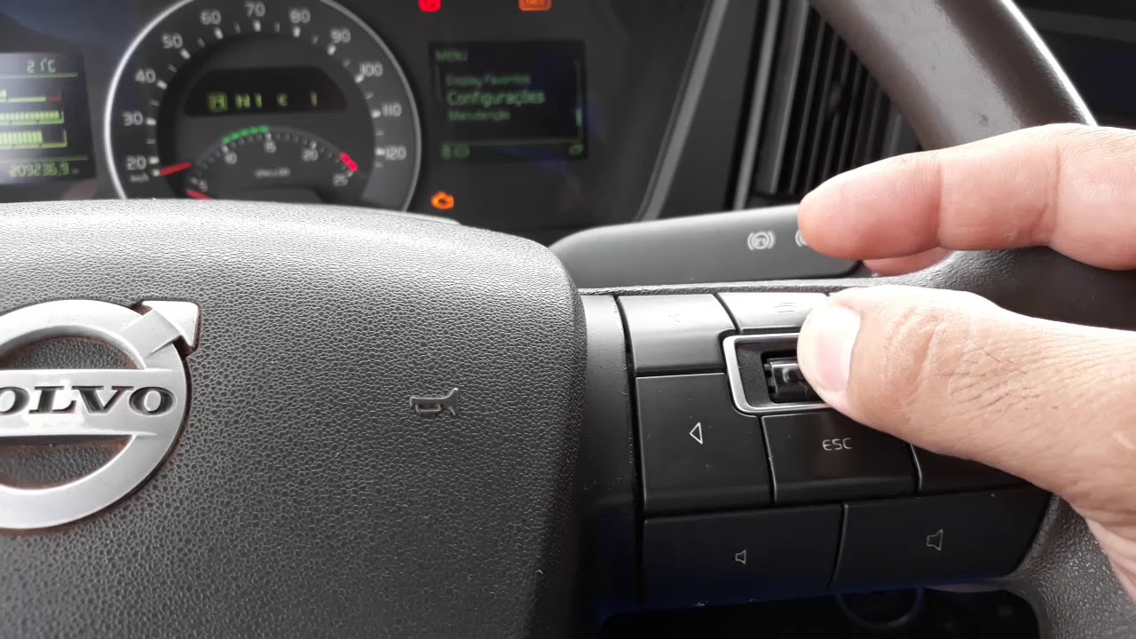 Volvo fh4 apagar mensagem de  manutenção