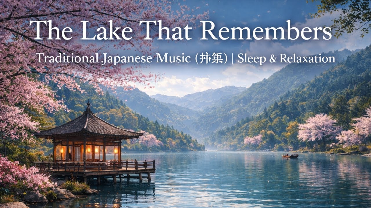 The Lake That Remembers | Traditional Japanese Music (邦楽) | Sleep & Relaxation