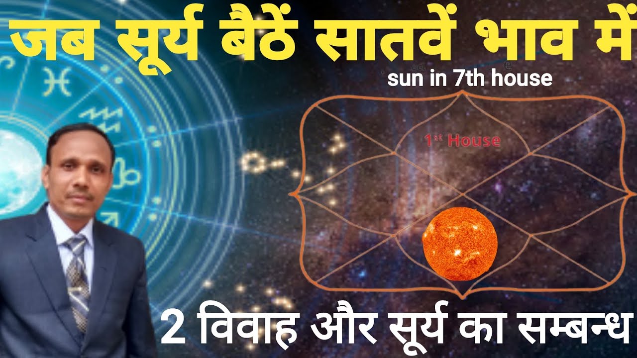 जब सूर्य बैठें सातवें भाव में  SUN IN 7th HOUSE #horoscope #astrology #vastutips #sun #viral #love