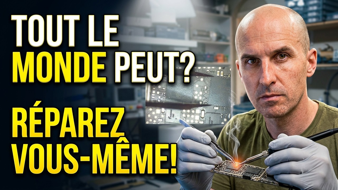 Une réparation gratuite pour un client, tout le monde peut remplacer une puce