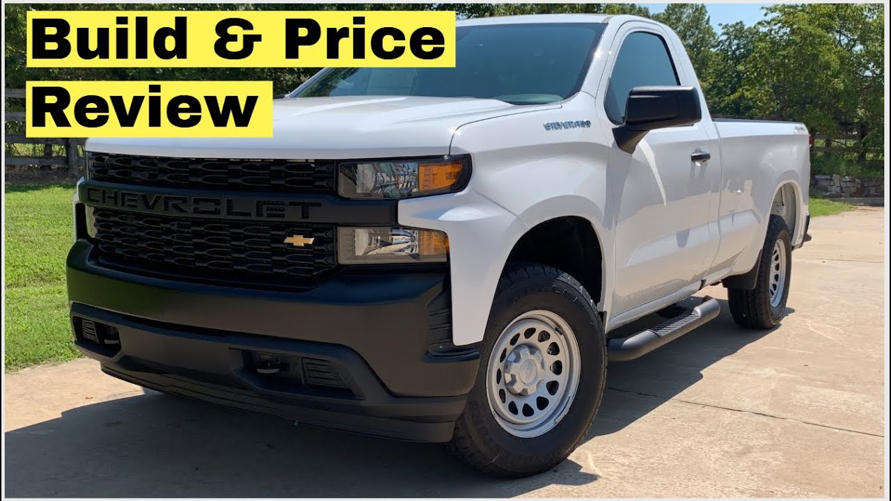 2020 Chevy Silverado 1500 4WD Regular Cab Long Bed Work Truck (WT) - Build & Price Review