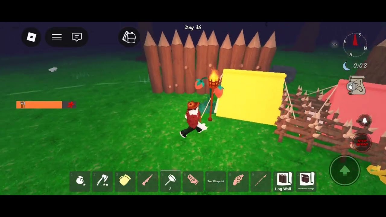 Hi guys I'm playing 99 nights in the forest 