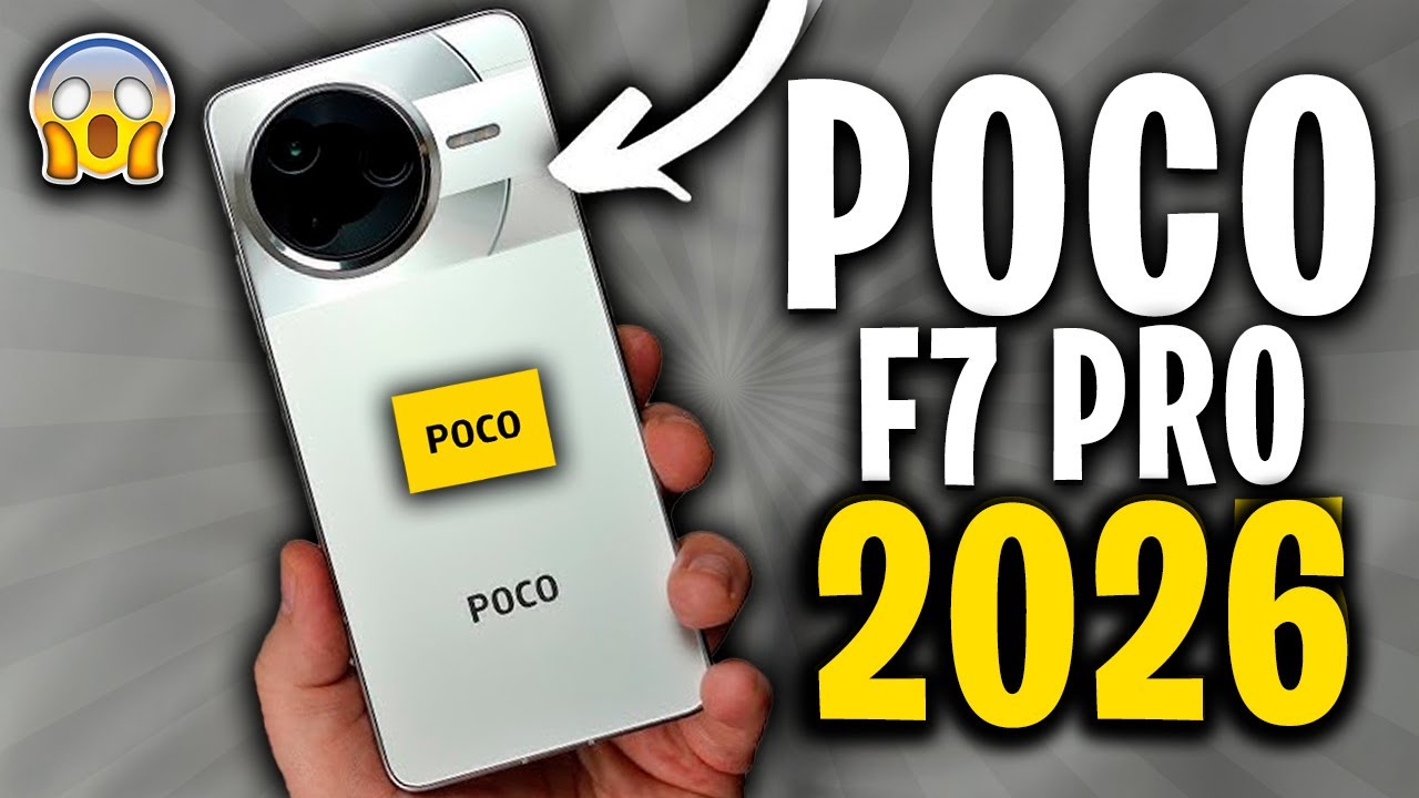 👑 POCO F7 Pro: DESTRONA a TODOS los Gama Alta en 2026! 😱 El MEJOR CALIDAD-PRECIO 🚀