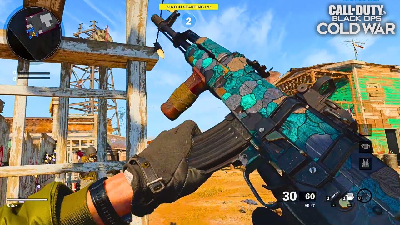 AK-47 Nuclear on Nuketown (49-2 TDM) - Black ops Cold War