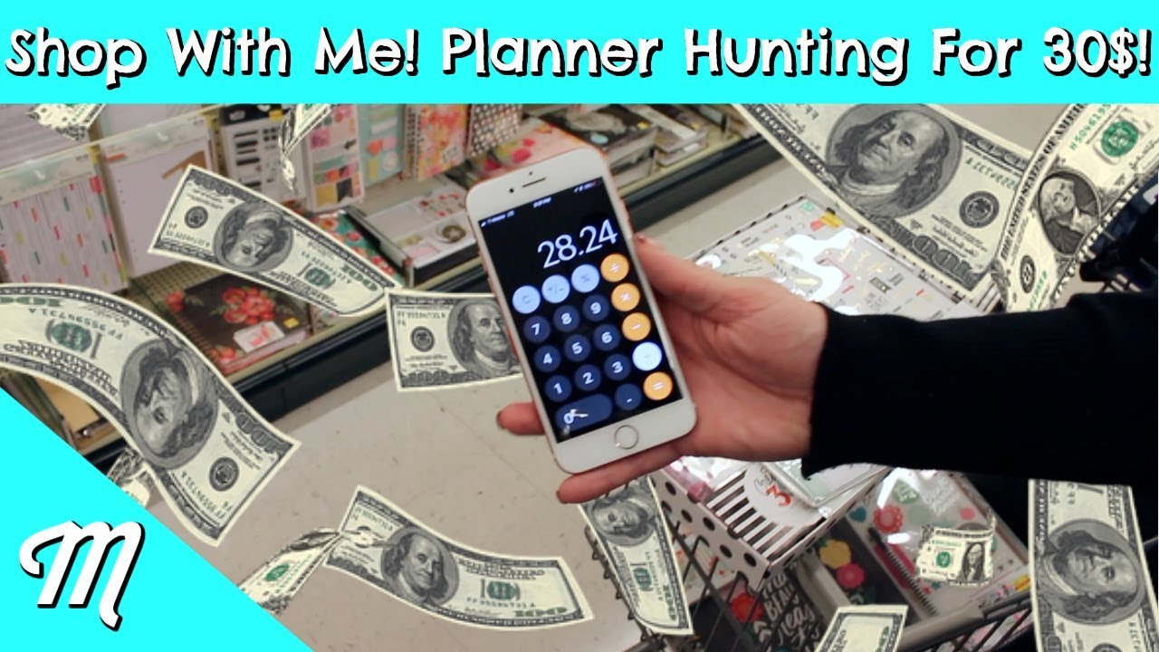 Shop With Me At Hobby Lobby! | Happy Planner HAUL for UNDER 30 Dollars!