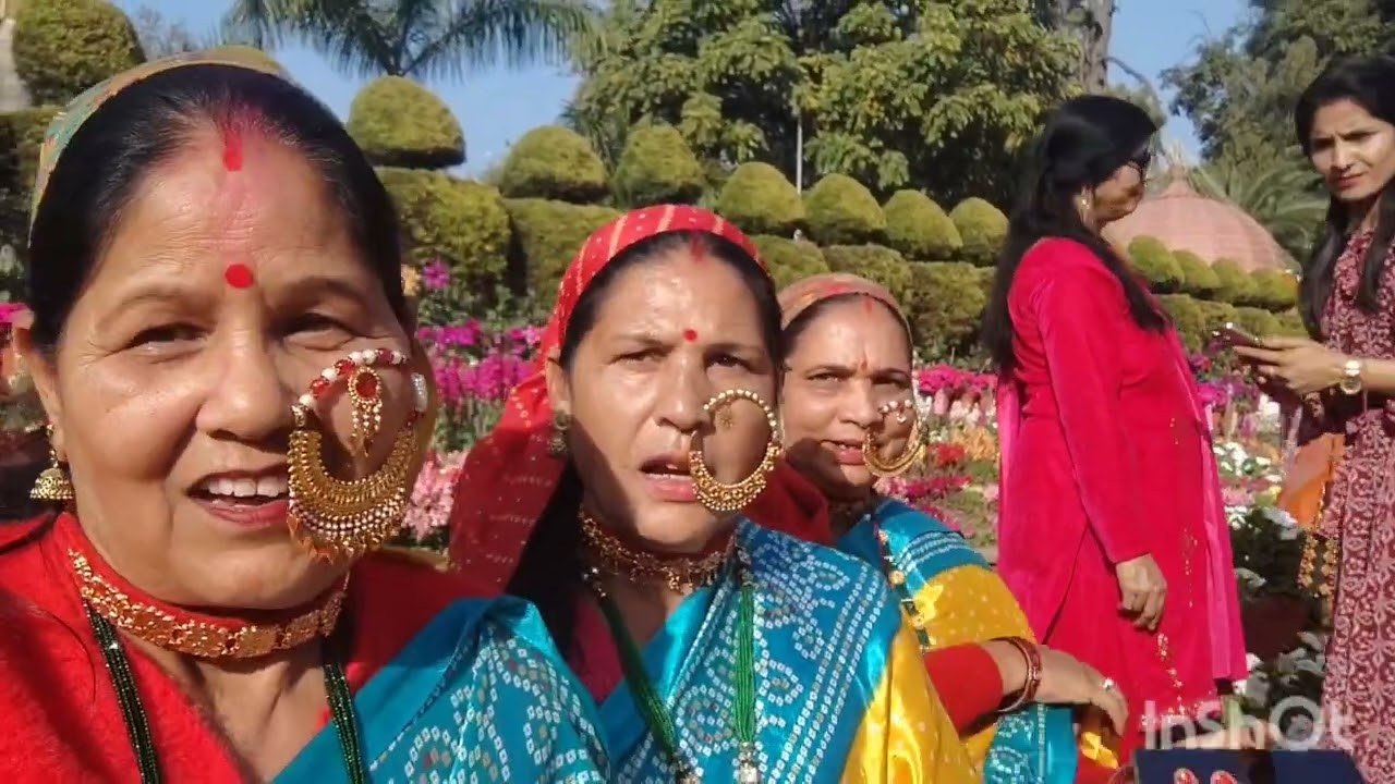 राजभवन में फूलों की सुंदर प्रदर्शनी❤️🙏❤️