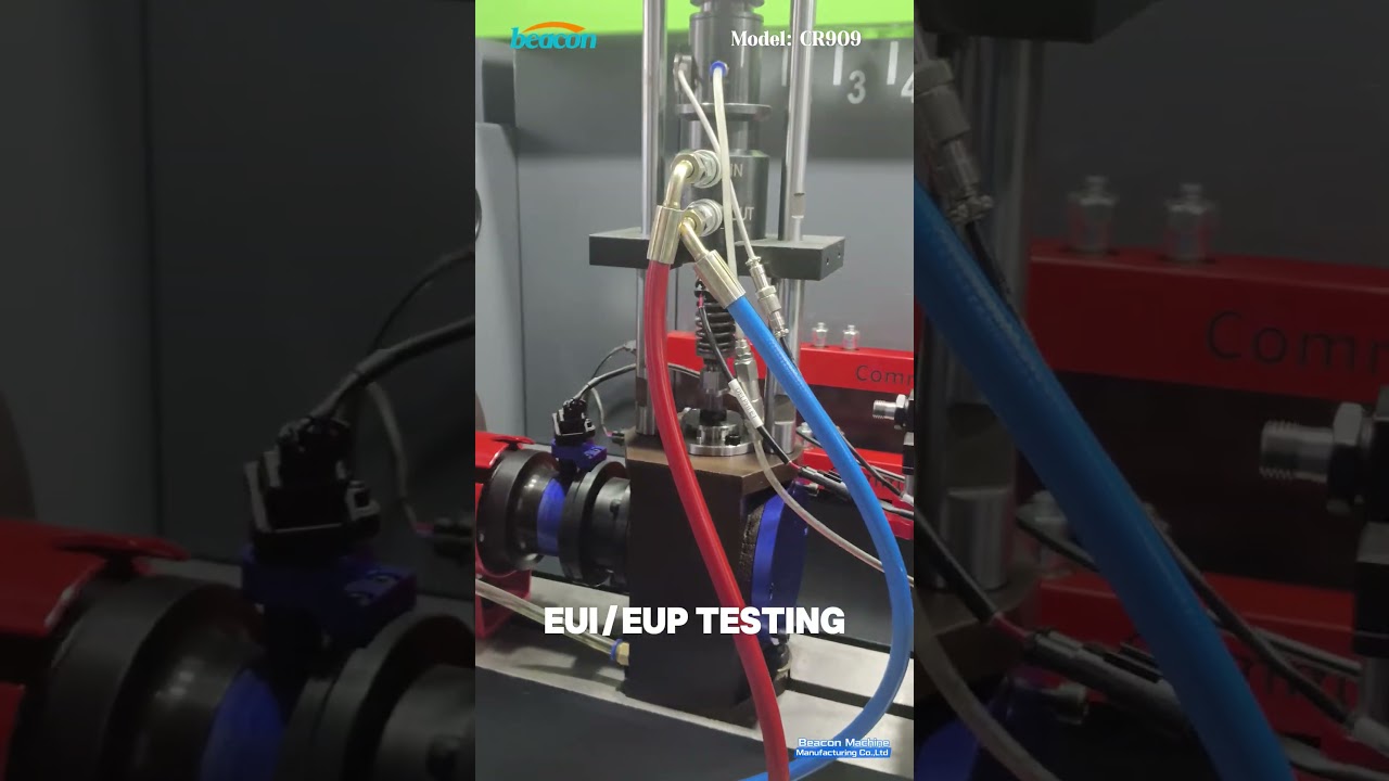 BOSCH BMW BENZ Injector Test Best Solution CR909 Common Rail EUI EUP HEUI injector pump test bench
