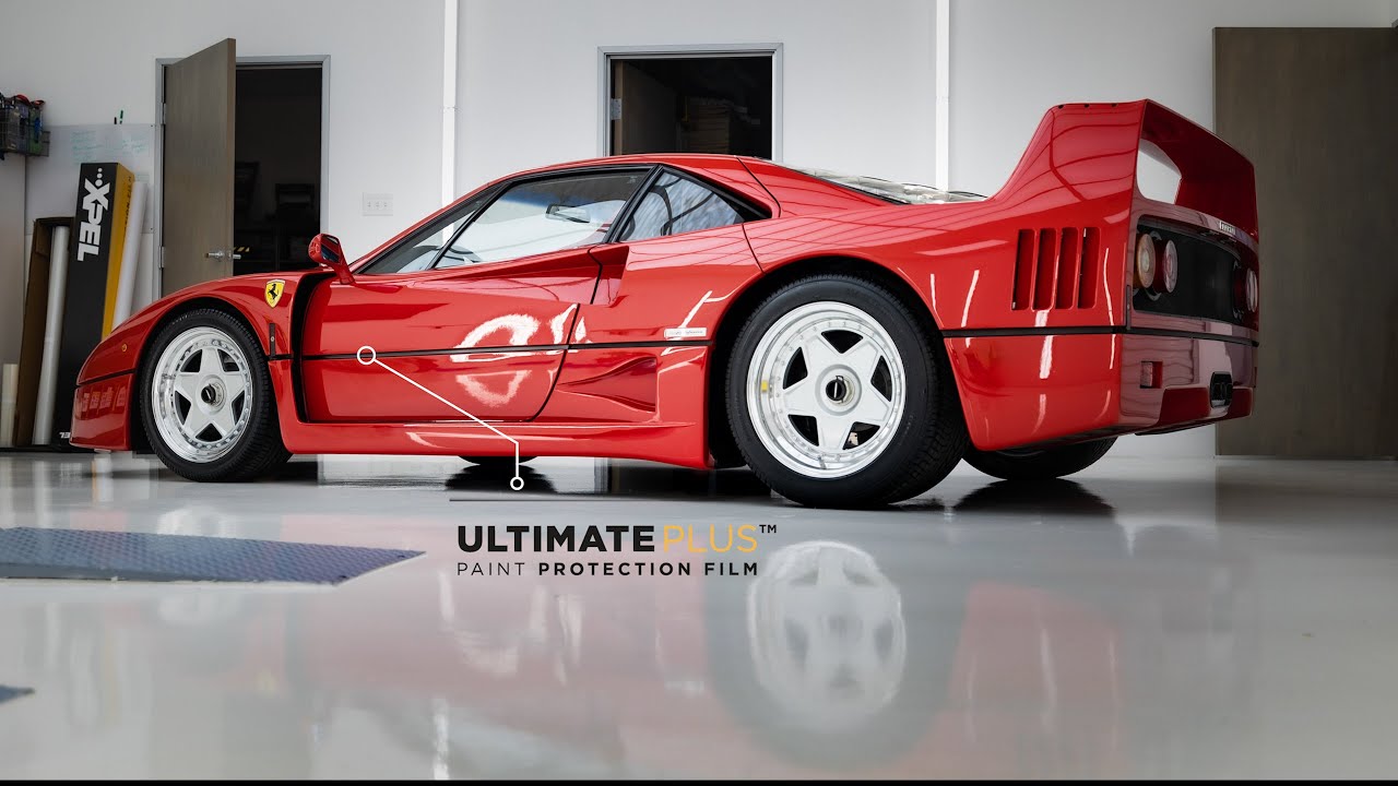 Ferrari F40 Xpel Full Body Ultimate Plus PPF Cinematic B Roll | 4K