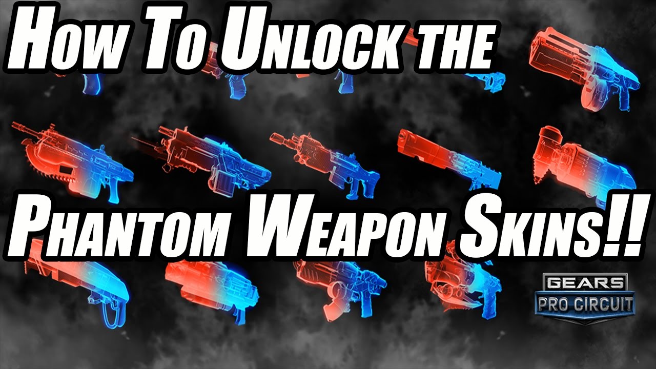 Gears of War 4 - Phantom Weapon Skins!?