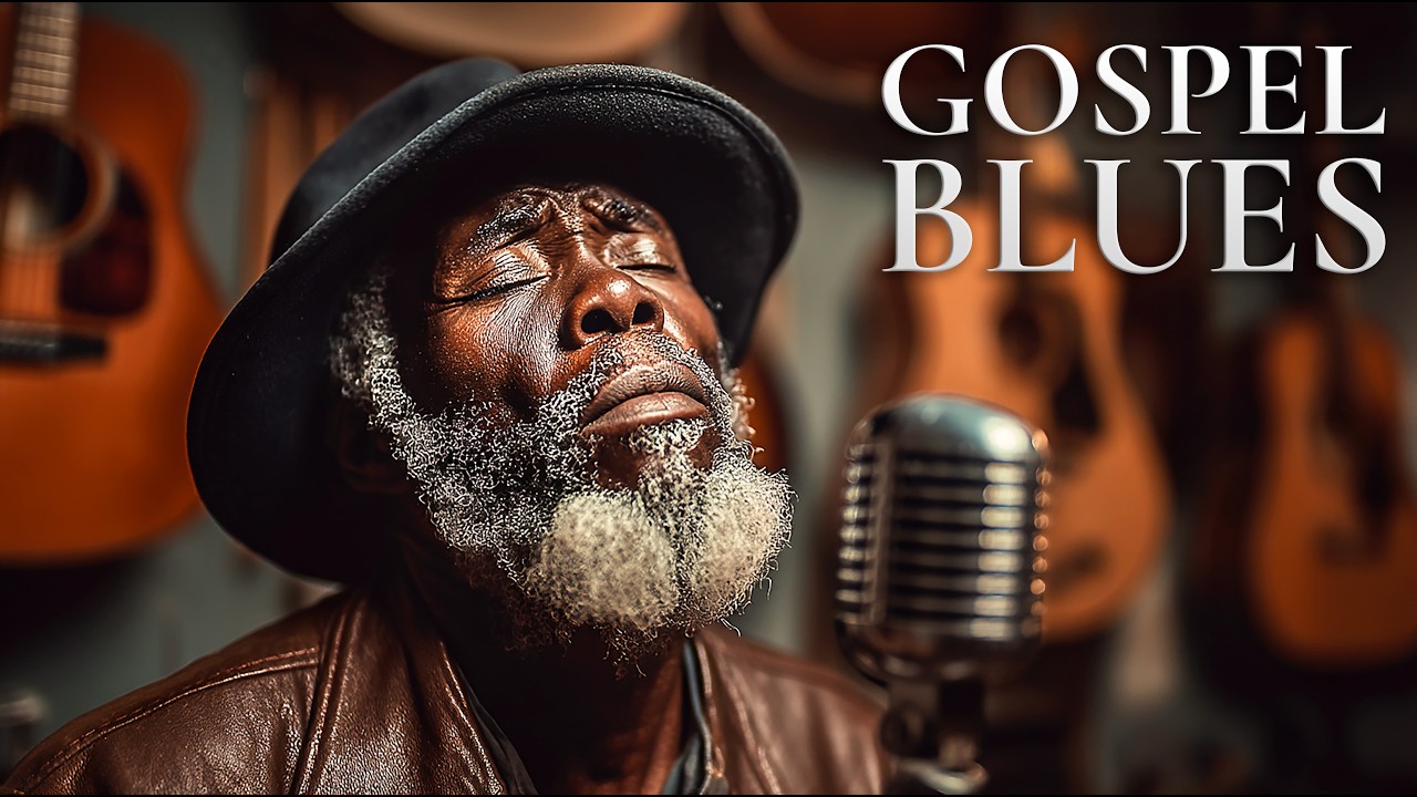 Deep Soul Gospel Blues 🎙️ | 3 часа мощного христианского блюз-поклонения (4K)