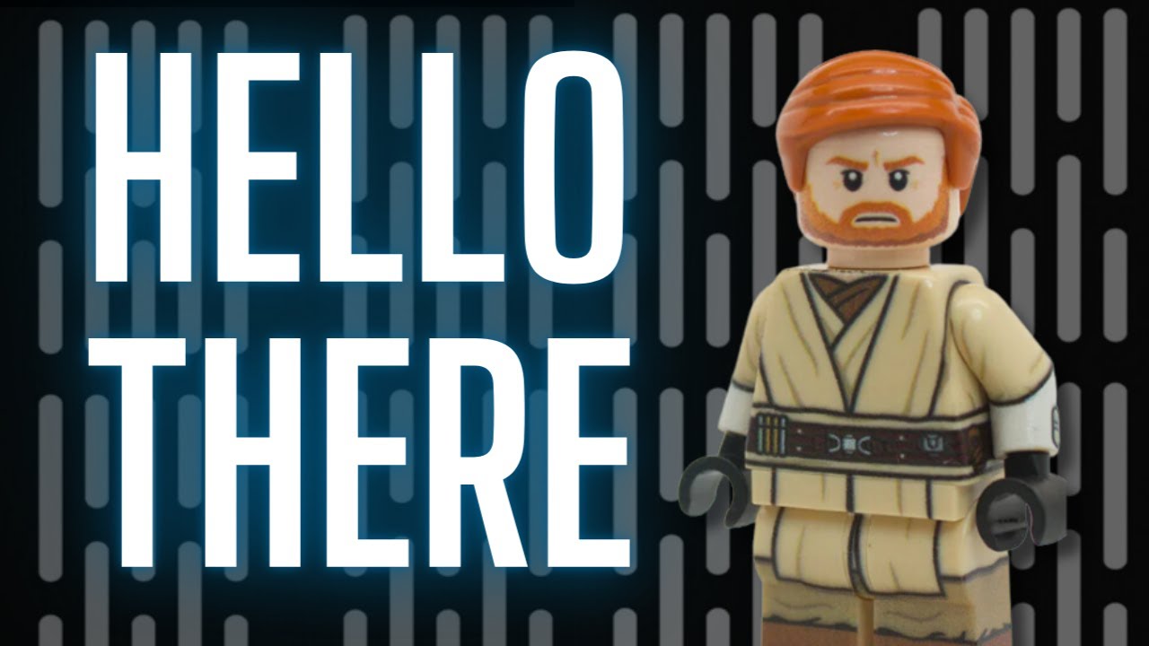 Is This the BEST Obi-Wan? - Custom LEGO ObiWan! (AV Figures)
