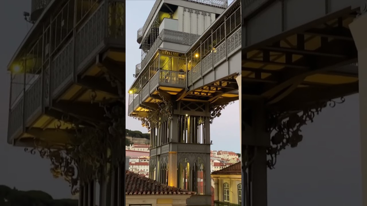 Santa Justa Lift Lisbon. 