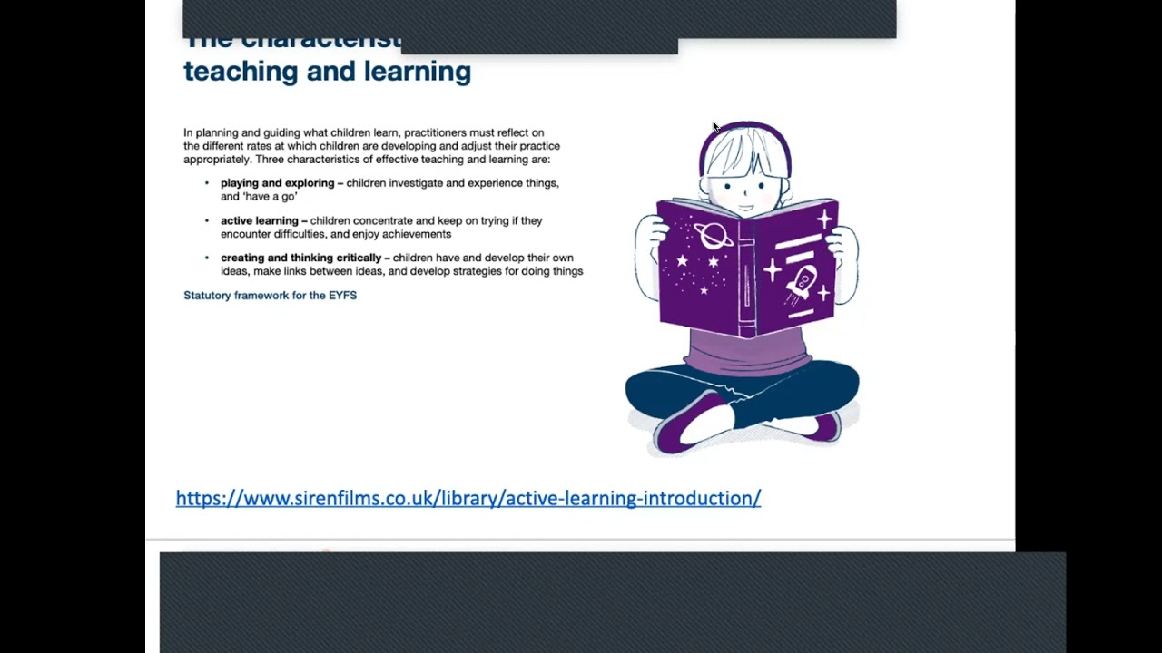 Self regulation in the early years webinar: part 2