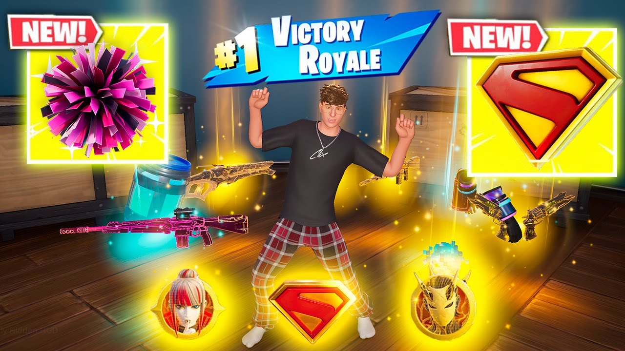 GAMER CLIX vs SUPERMAN 5 NEW MEDALLIONS & MYTHIC’S CHALLENGE (NEW! Fortnite Chapter 6)