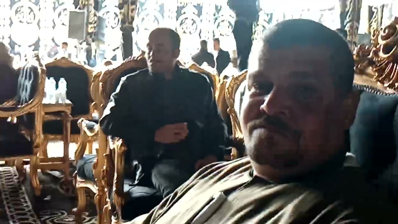 الشيخ محمد محمود الطبلاوى من واجب عزاء عائلات زحير ابيا الحمرا الدلنجات بحيرة