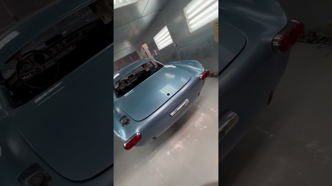1967 P1800 Volvo with a big surprise under the hood.
