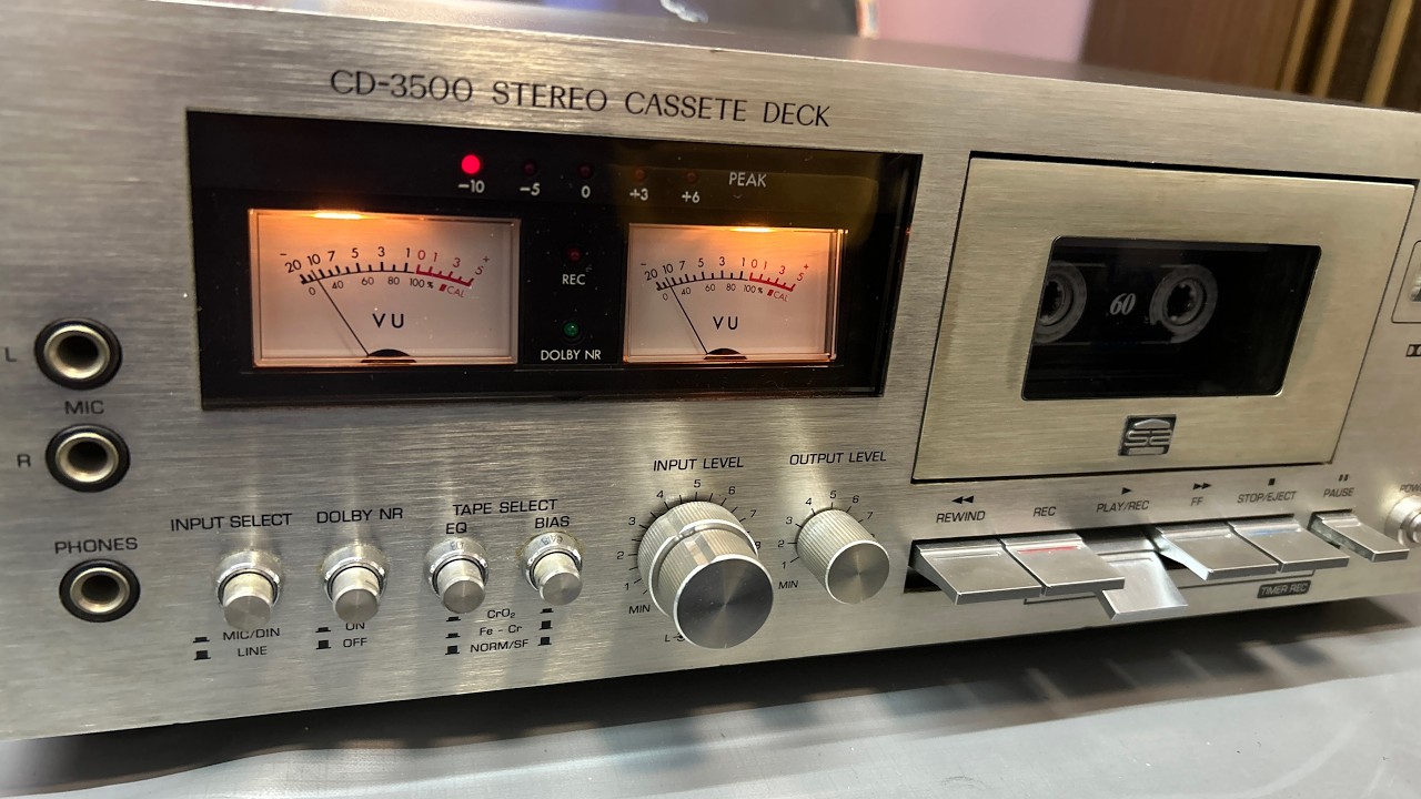 O Rei do Som - Tape Deck Gradiente CD-3500