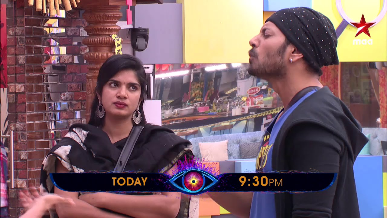 Is everything part of task?? #Kaushal Vs #Geetha 👊  #BiggBossTelugu2 Today at 9:30 PM on Star Maa