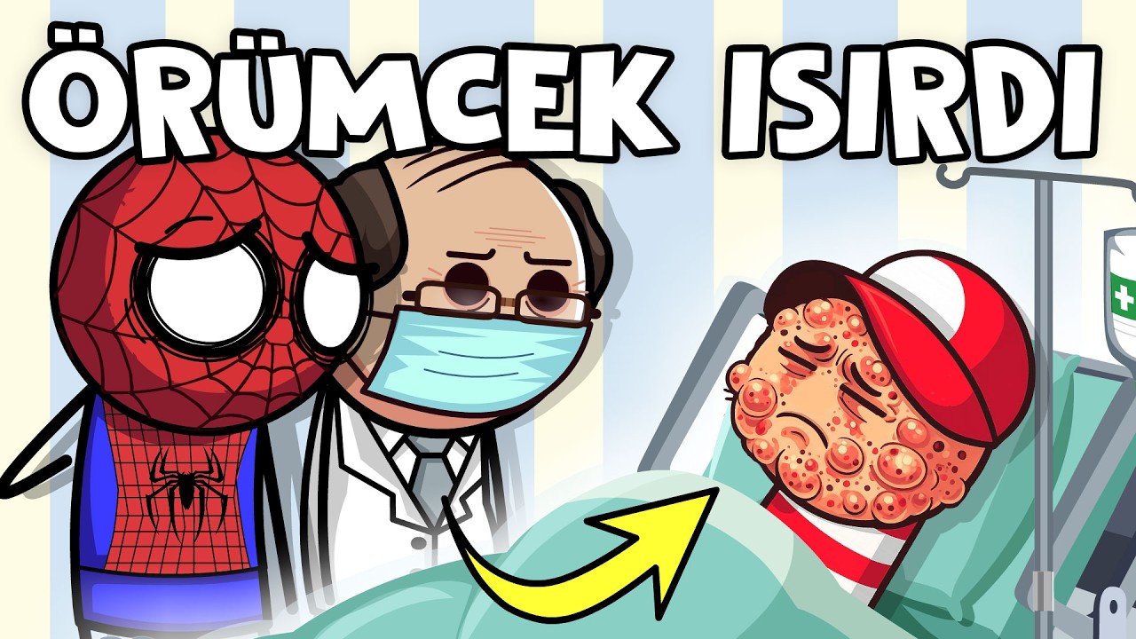 Kardeşimi &Ouml;r&uuml;mcek Isırırsa 😂 EN KOMİK ANİMASYONLAR