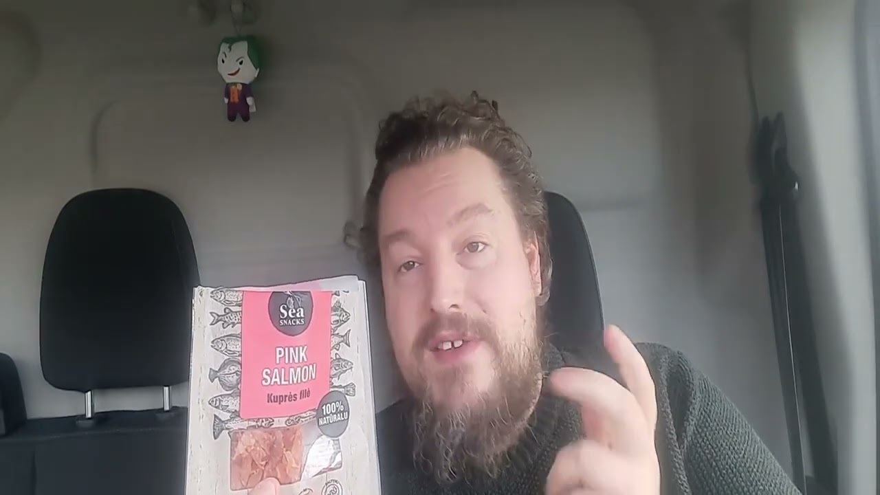 Sea Snacks Pink Salmon Buckellachs Stückchen getrocknet und gesalzen Review und Test