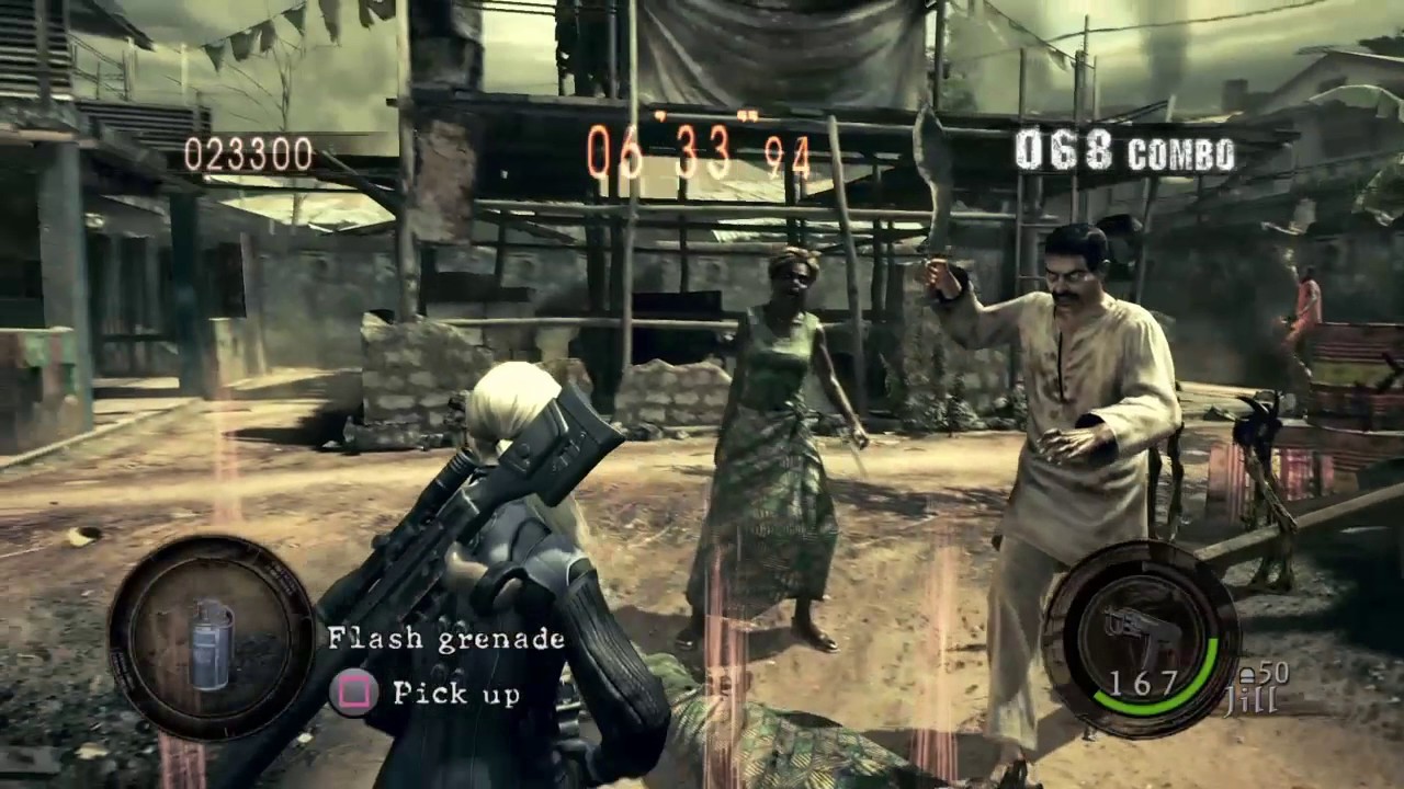 PS4 Re5 Mercenaries United Public Assembly Solo Jill Battlesuit 827,901