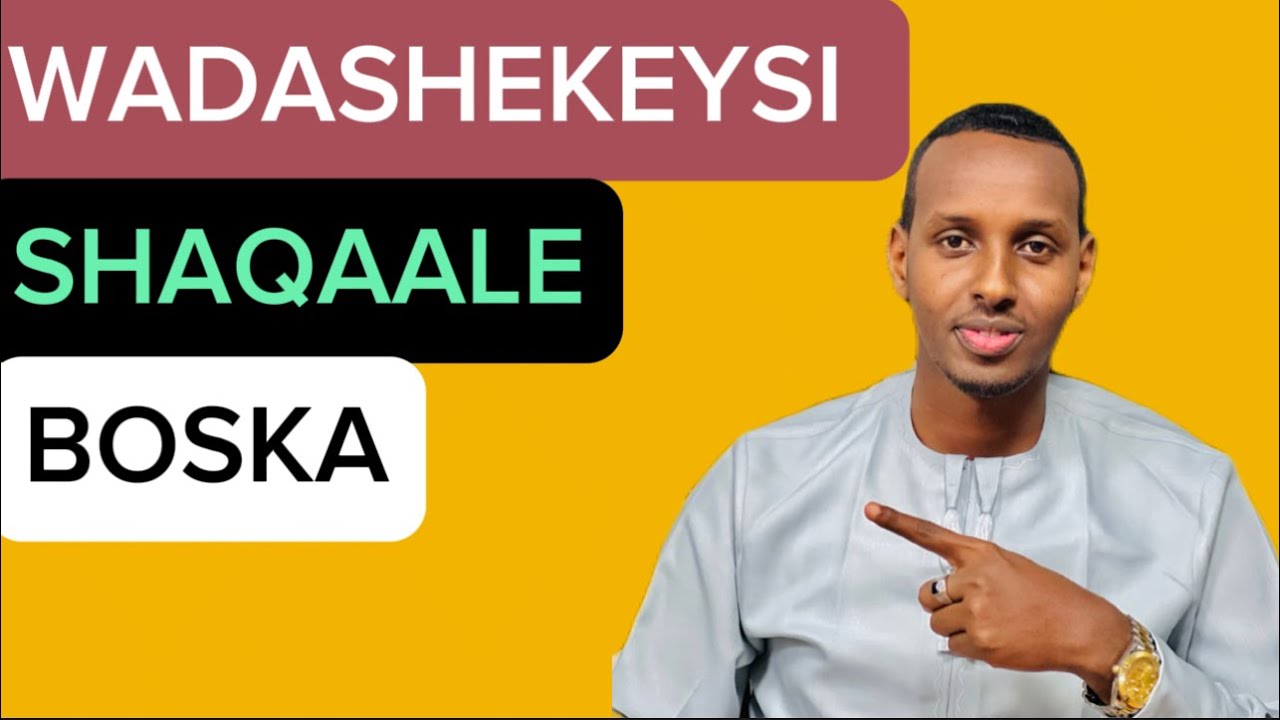 SAWAXILI IYO SOMALI….CASHAR CUSUB…WADASHEKEYSI…@cleverswahiliacademy