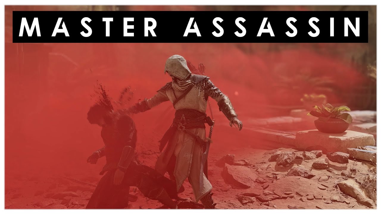 Assassin's Creed Mirage - Master Assassin Stealth & Brutal Finishers | ( Cinematic style )