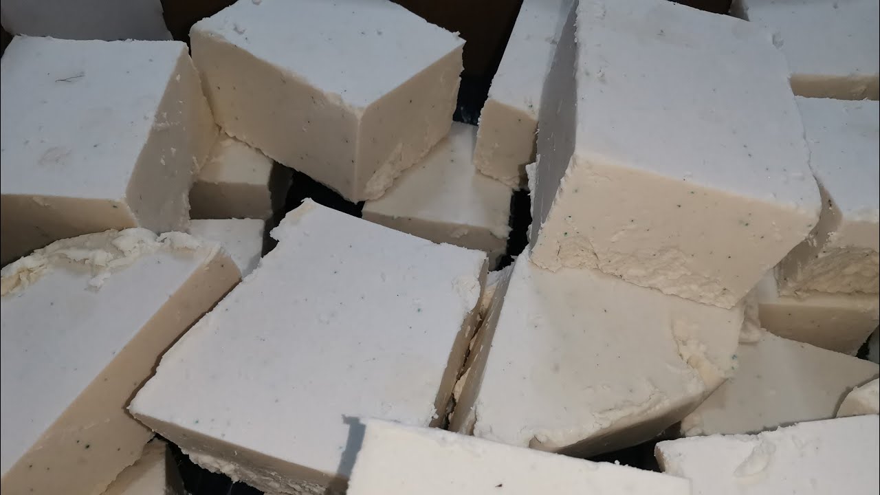 Jabón casero con aceite reciclado, una maravilla 😍😍