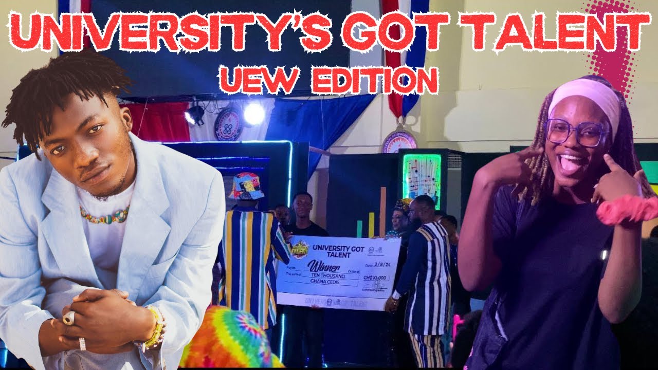 Kwesi Amewuga at UEW University's Got Talent🔥🔥