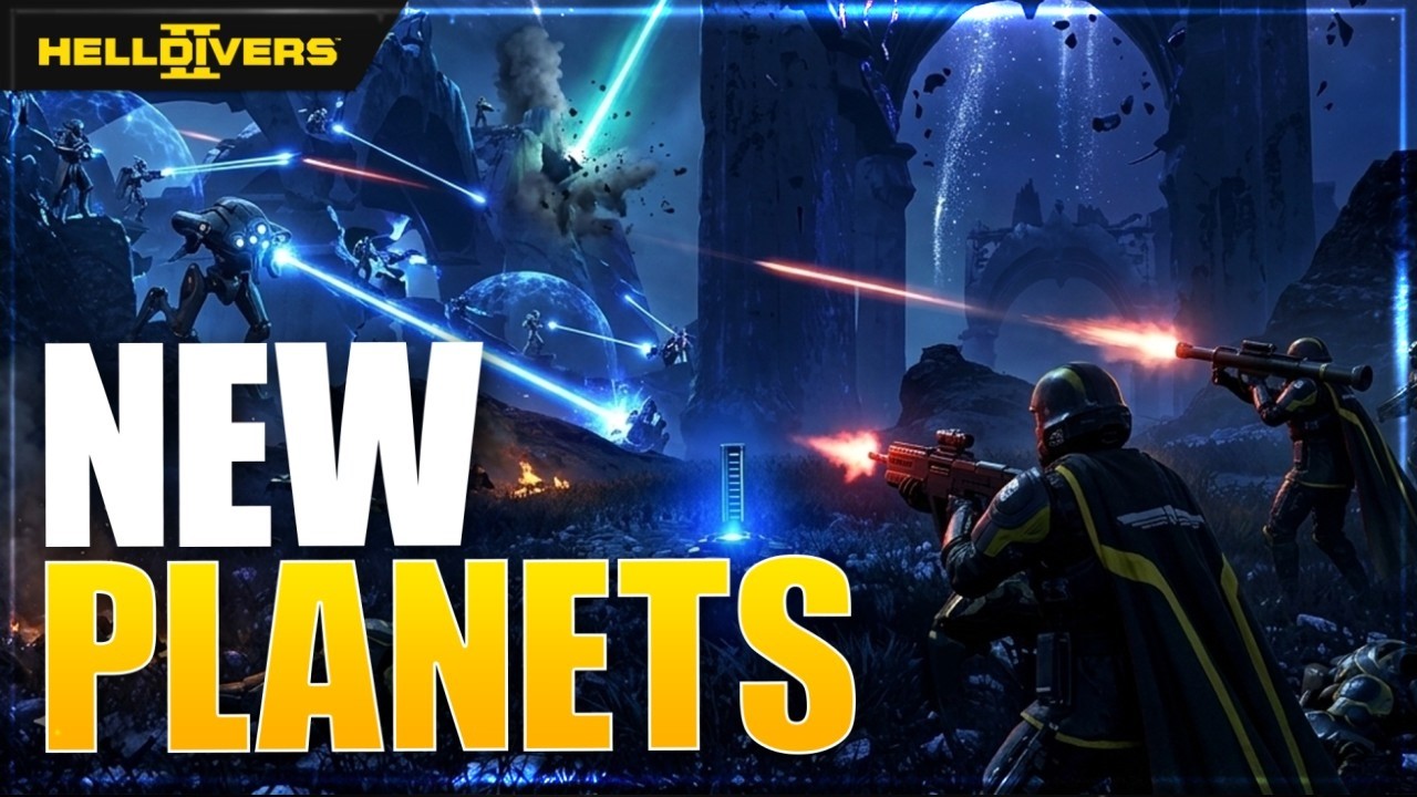 First Look At Helldivers 2 New Equipment & Planets Update