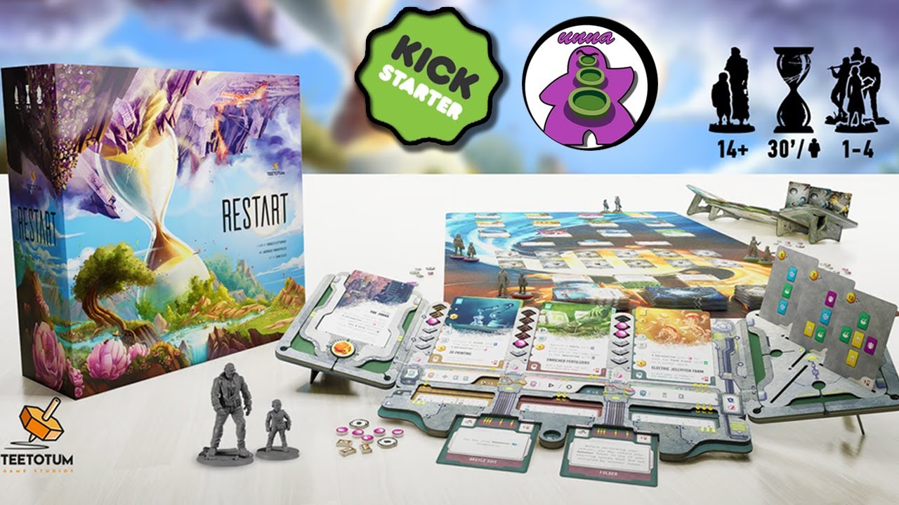 RESTART - Juego de Mesa en Kickstarter