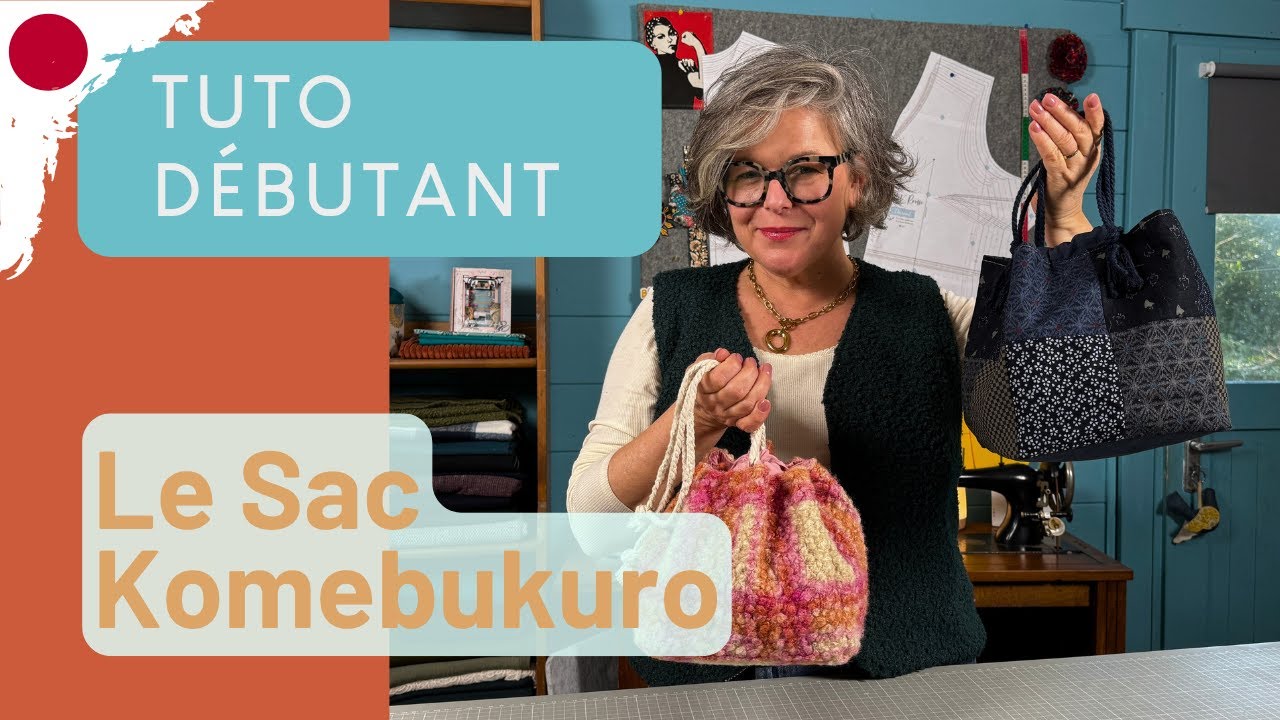 Coudre un sac Komebukuro | Sew a japanese rice bag