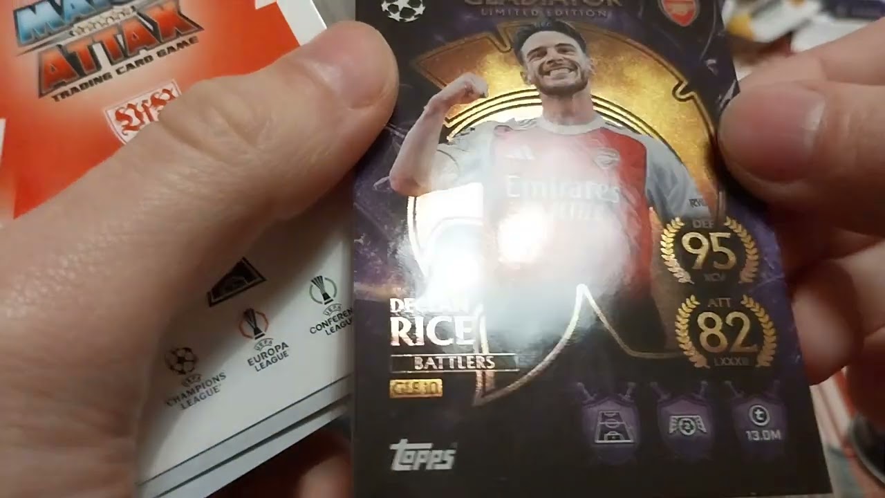 Apriamo  tin box Match Attax 2025-2026 topps chaimpions parte 2