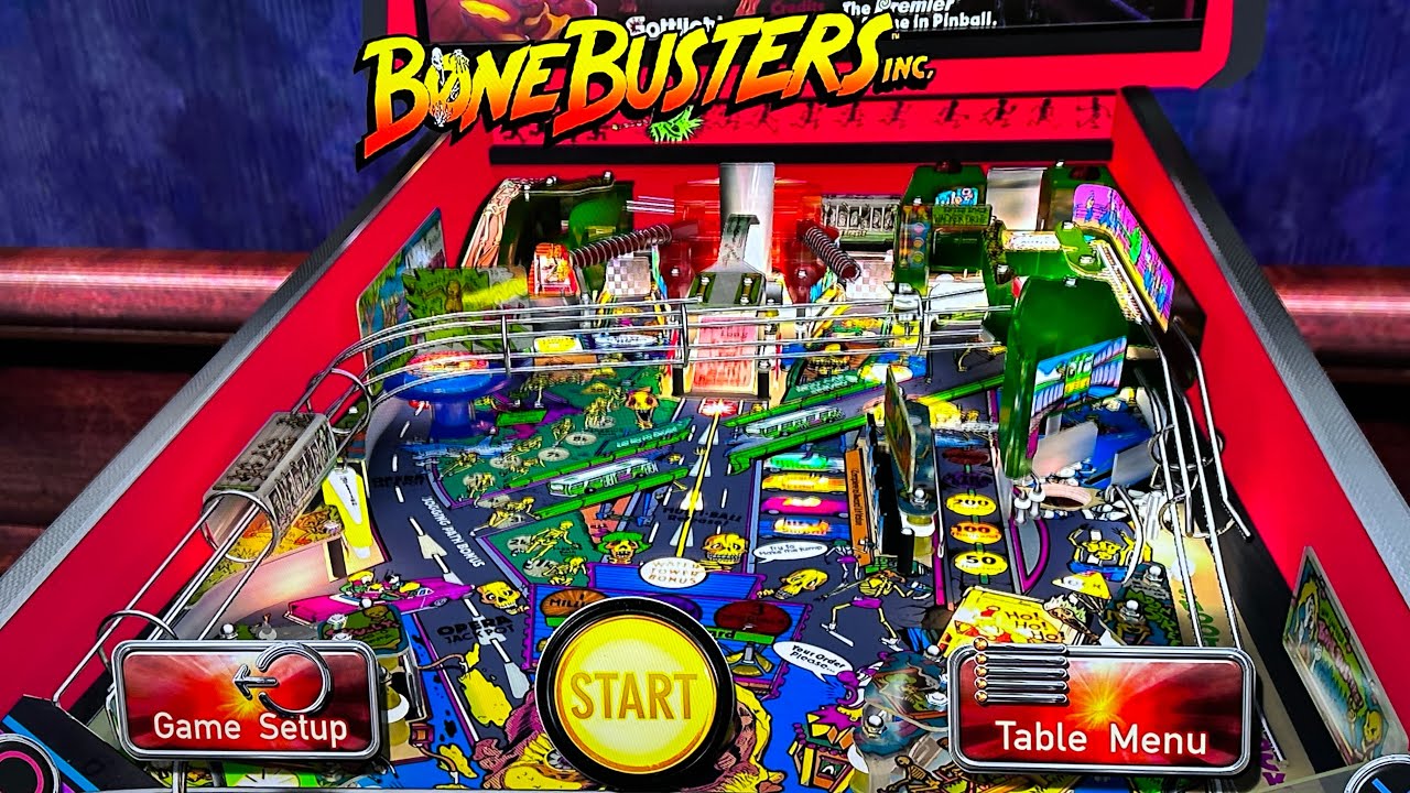 Pinball Arcade Bone Busters 1989 Gottlieb PS4 Pro #ps4pro