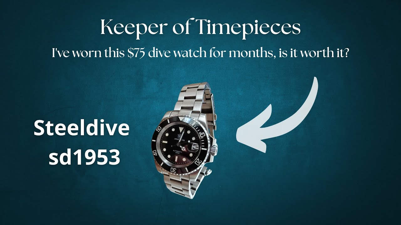 This $75 Dive Watch Might Surprise You – Steeldive SD1953 After Months of Wear